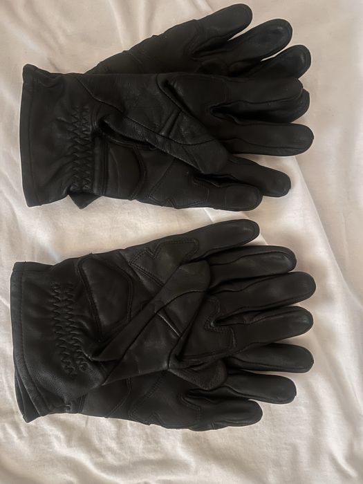 Dainese 2 Pares de Luvas Couro preto