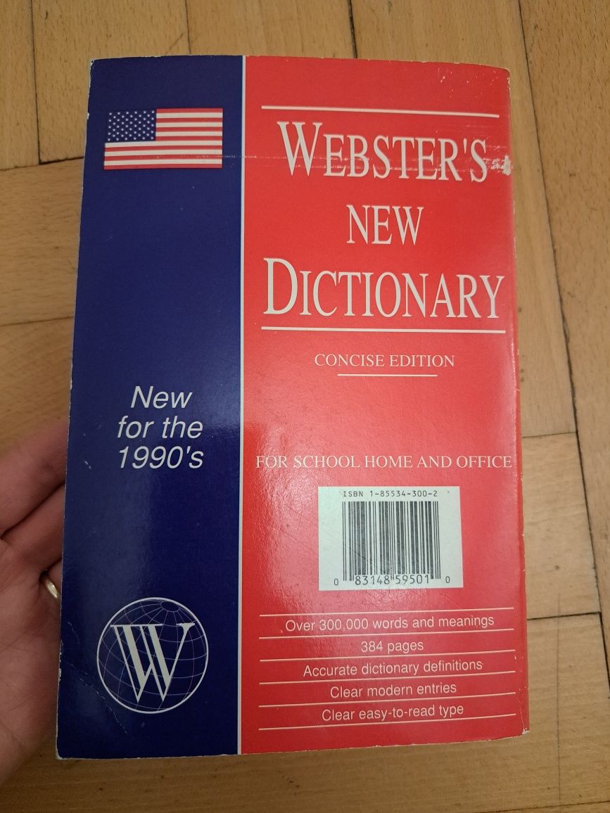 Ksiazka slownik Webster's New Dictionary
