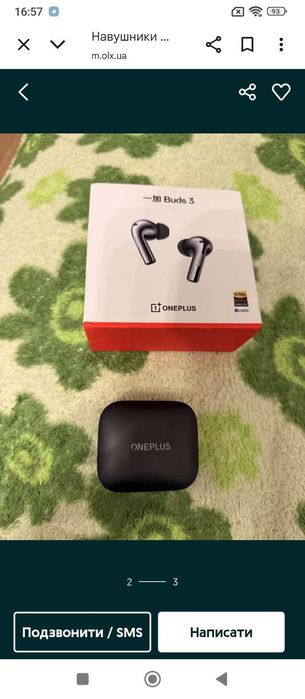 OnePLUS Buds3 наушники