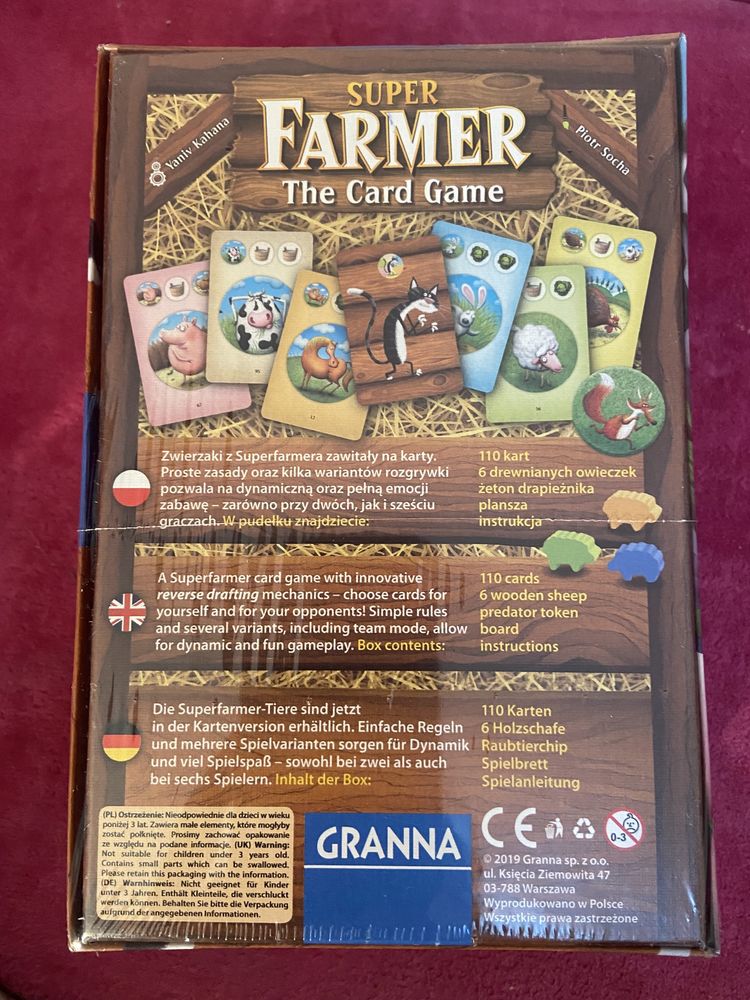 Super Farmer the card game Nowa