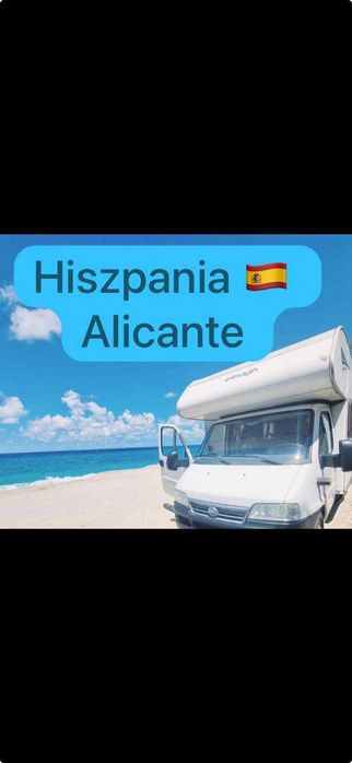 Wynajmę Kampera w Hiszpanii (Alicante) z Wyposażeniem!