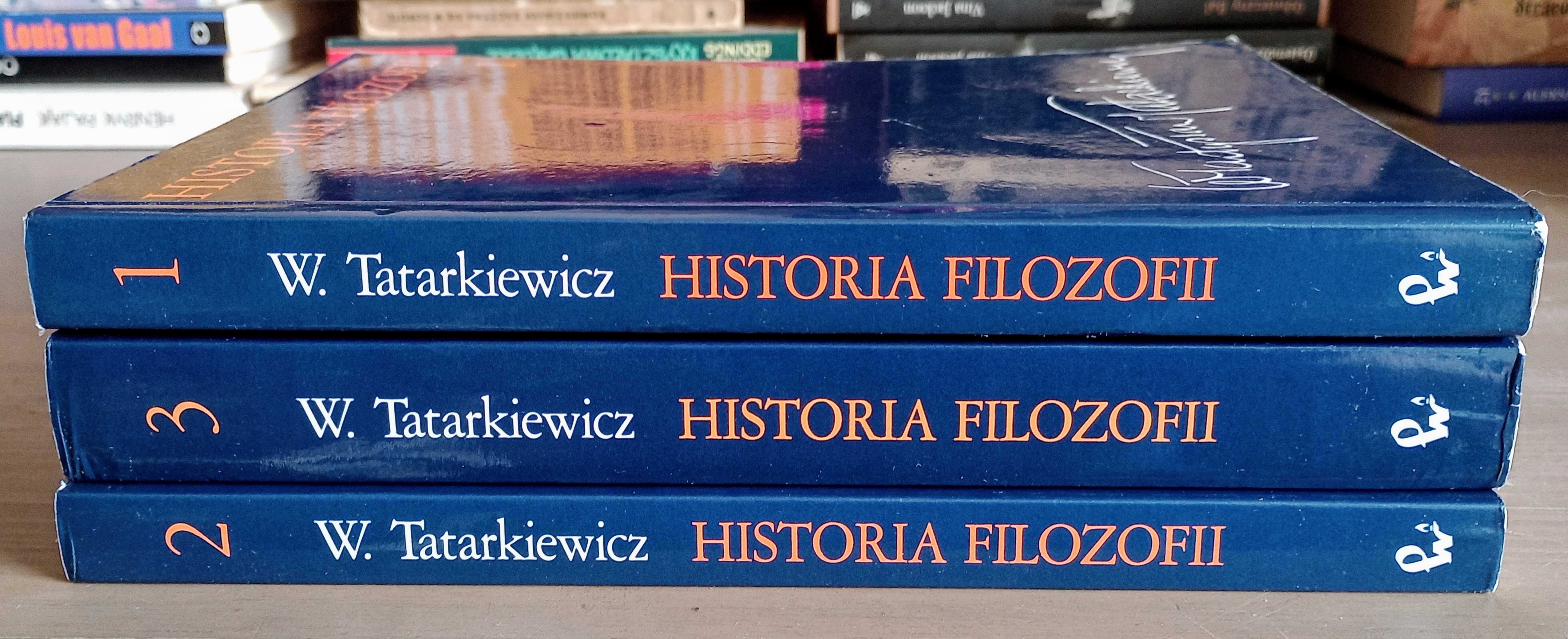 Władysław Tatarkiewicz Historia filozofii tom 1-3