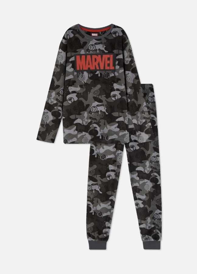 Теплый комплект велюр Marvel, пижама Primark 9-13 лет 140-158 см