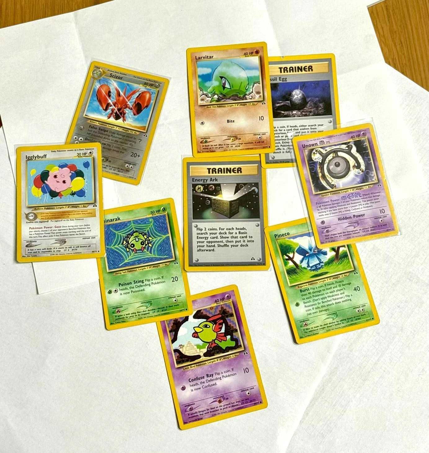 Mega Bundle/Conjunto/Lote Cartas Neo Discovery Pokémon