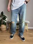 Джинси Pull&Bear Baggy з порватостями