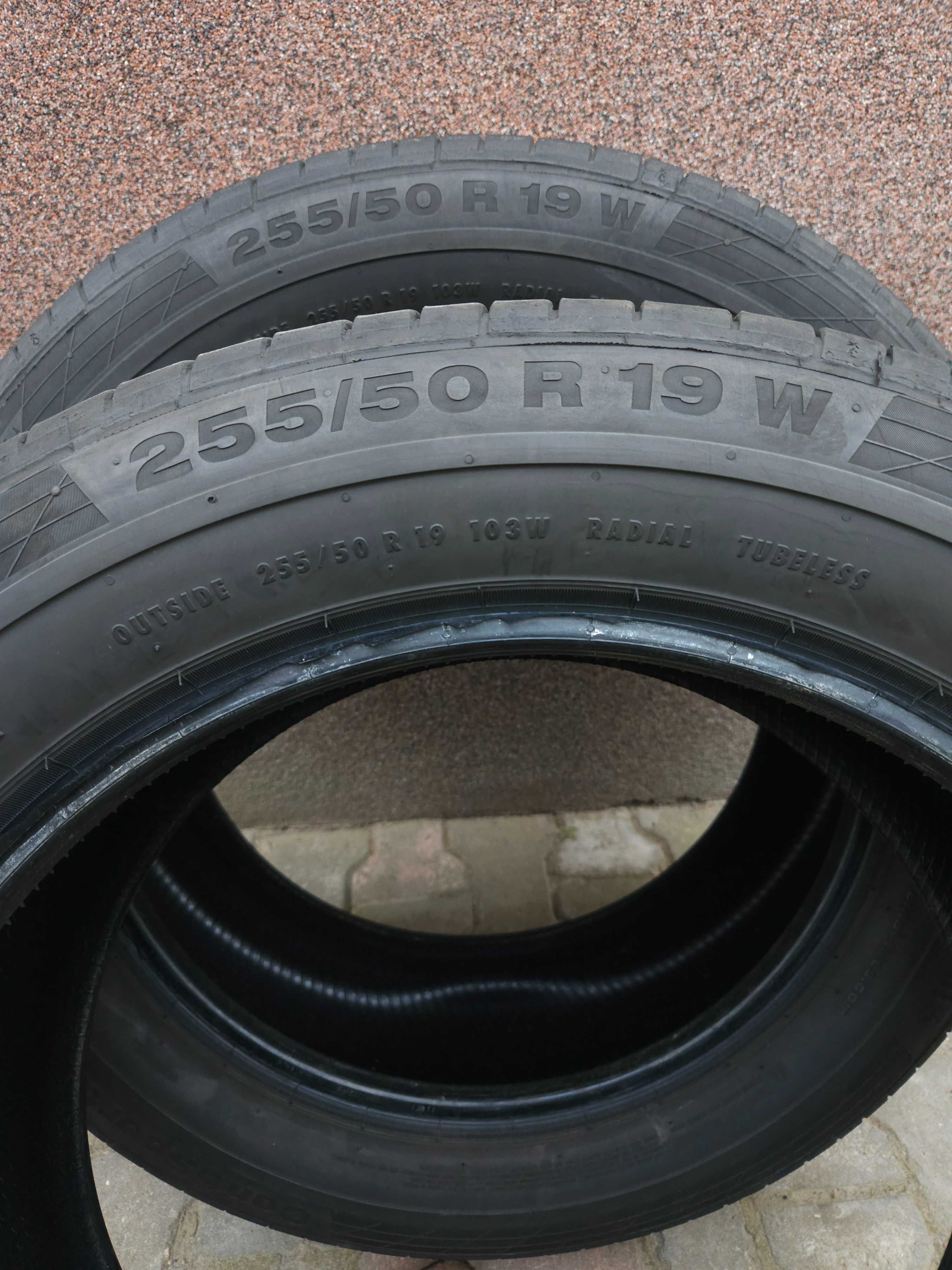 255/50R19 continental sport contact 5 suv