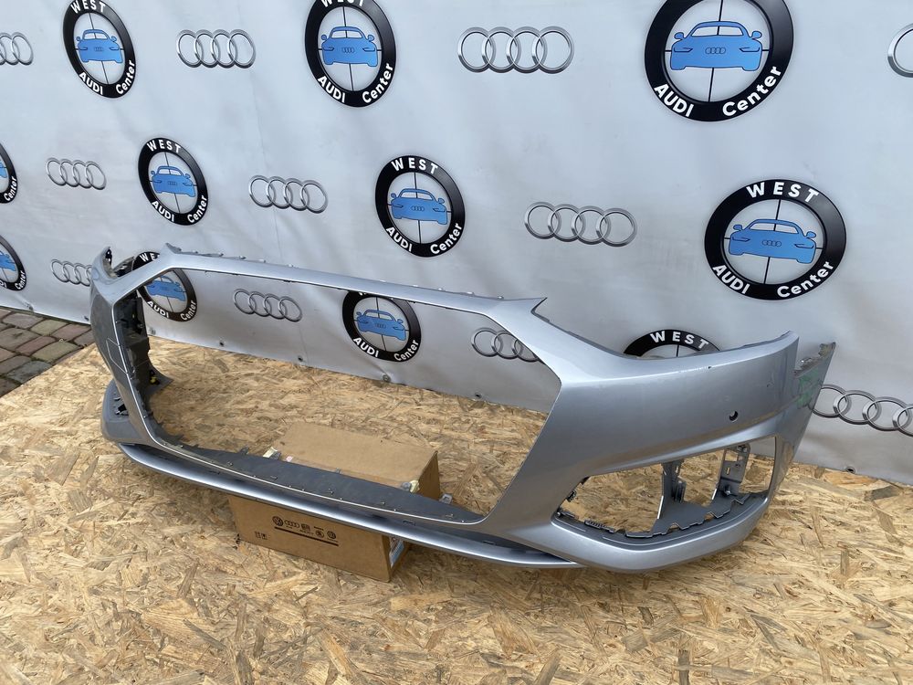 Бампер передній Audi A4 B9 Restaling ауді а4 б9 бампер передній рестал