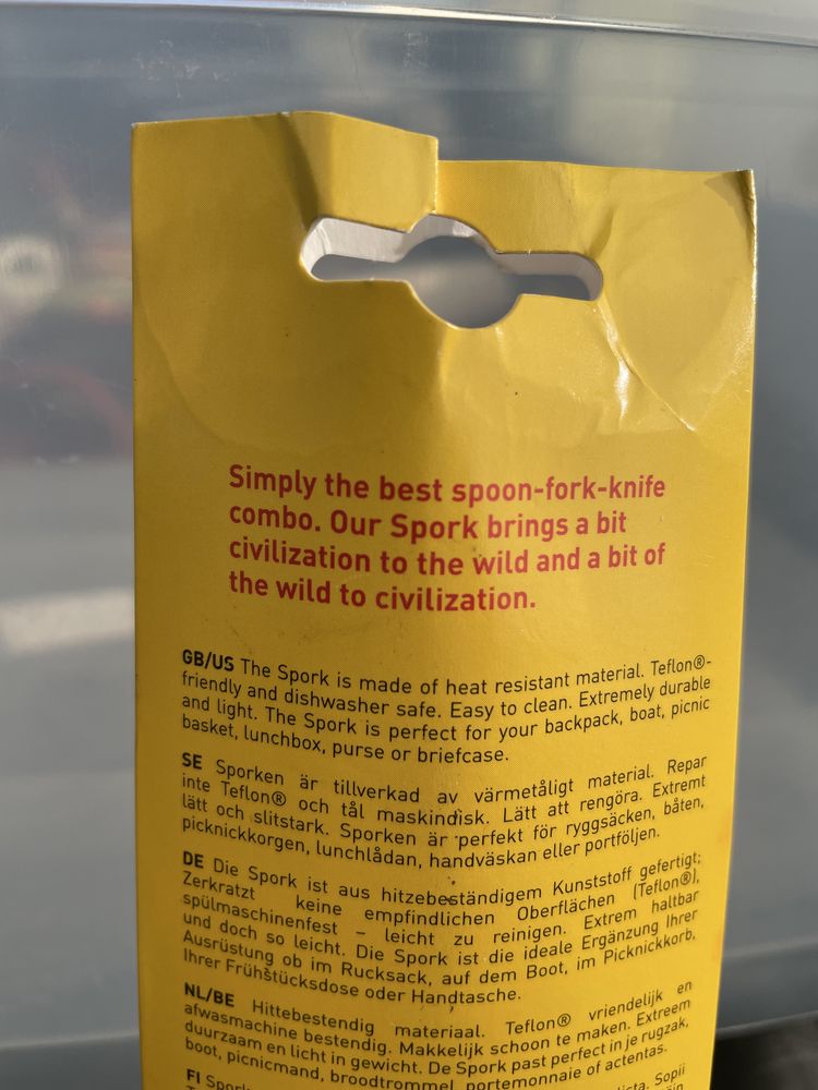 Spork talher polivalente