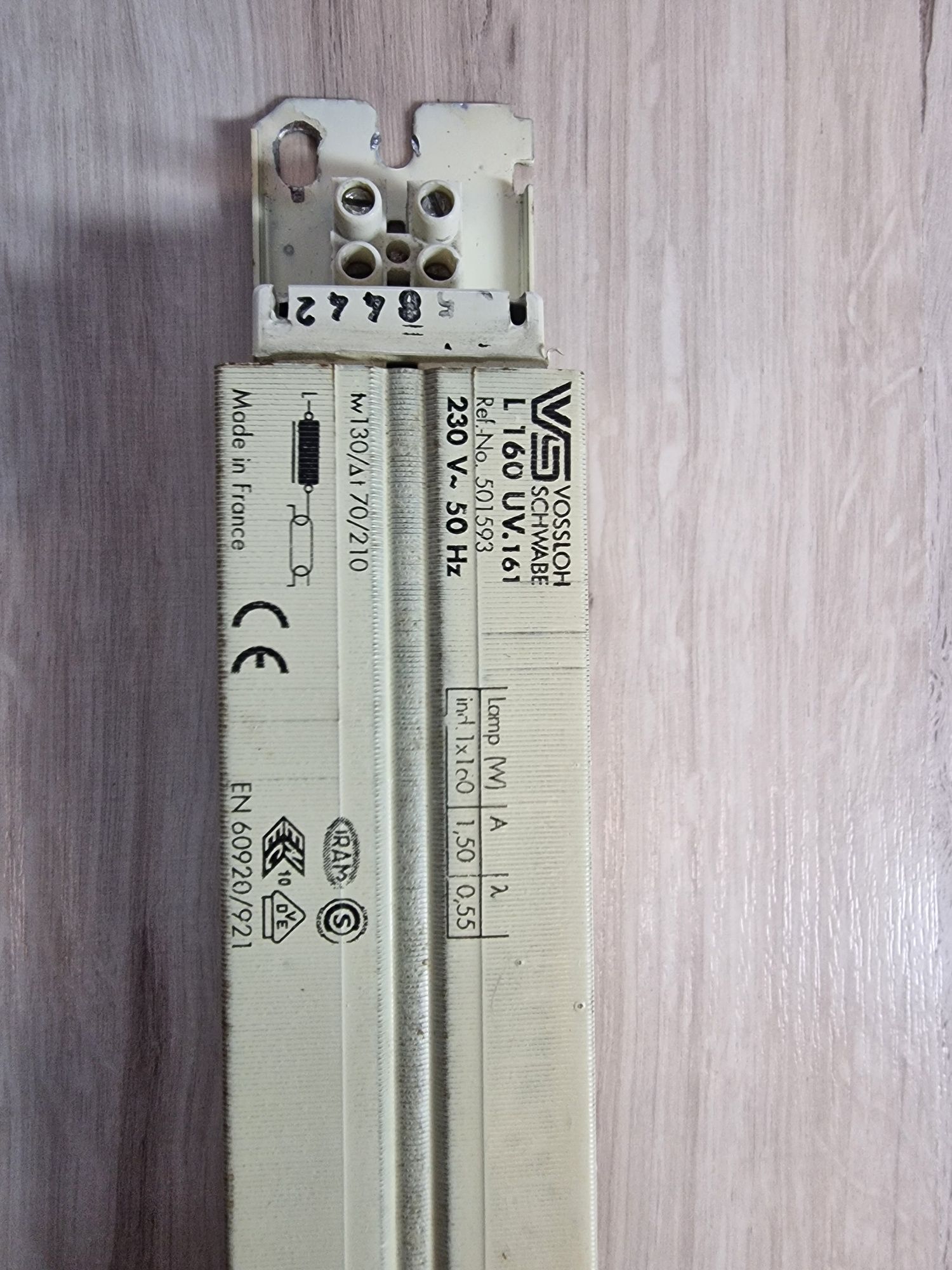 Statecznik indukcyjny, dławik do świetlówki 160W