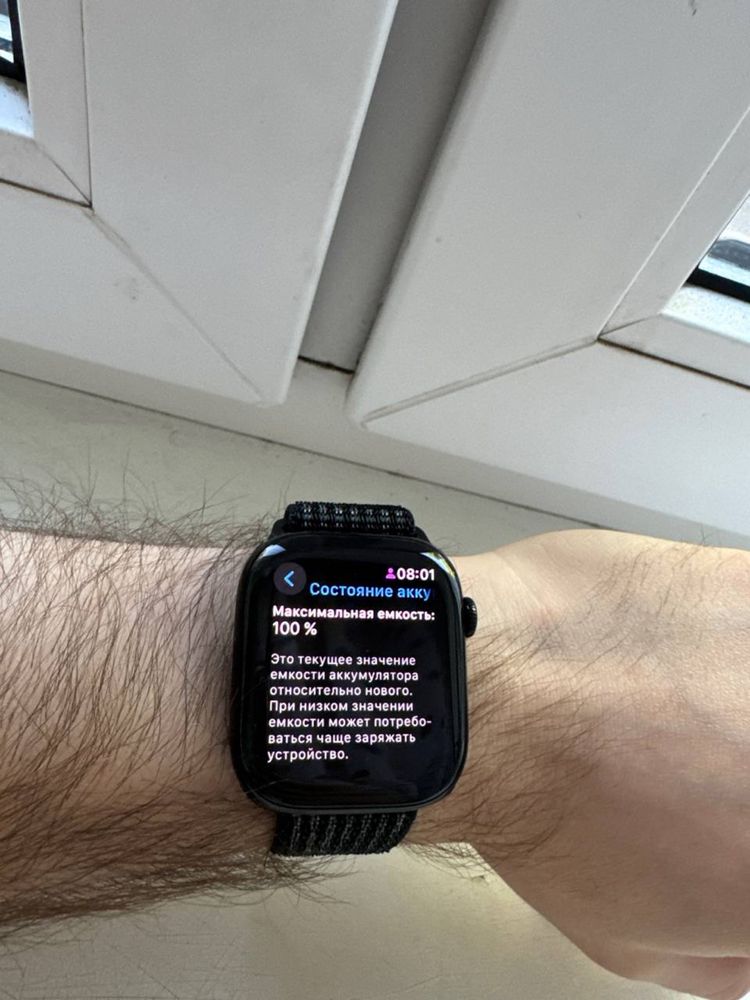 Apple Watch 10/46 Jet Black used ідеальний стан! 100Акб