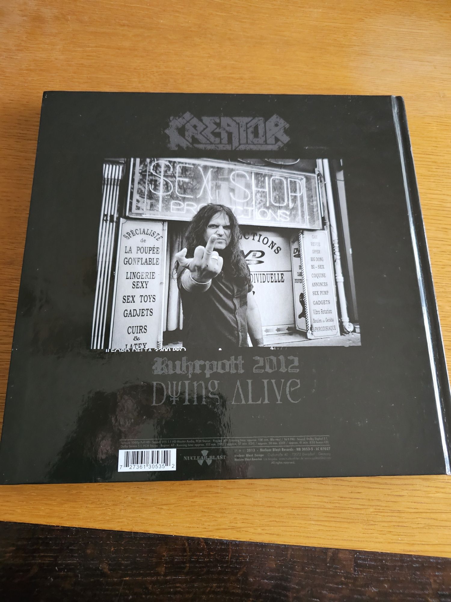 Kreator Dying Alive Earbook