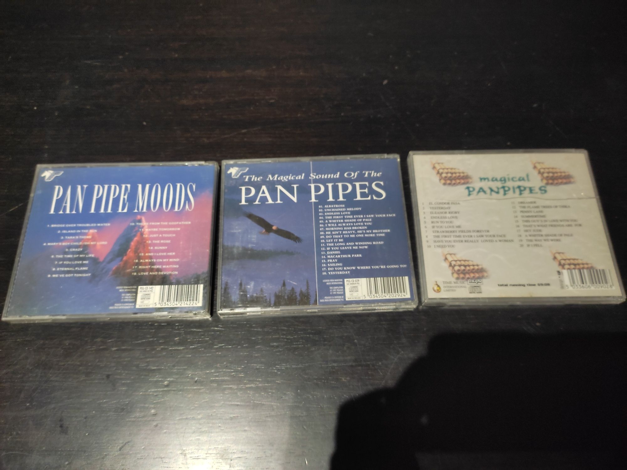 3 CD 's PAN Pipes