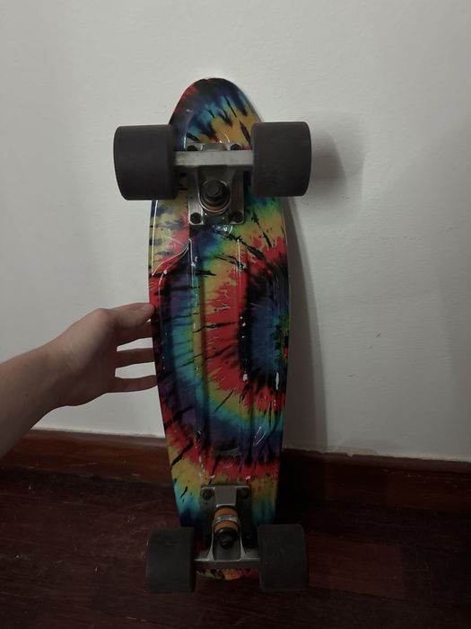 1 skate + 1 penny board para usar ou decorar