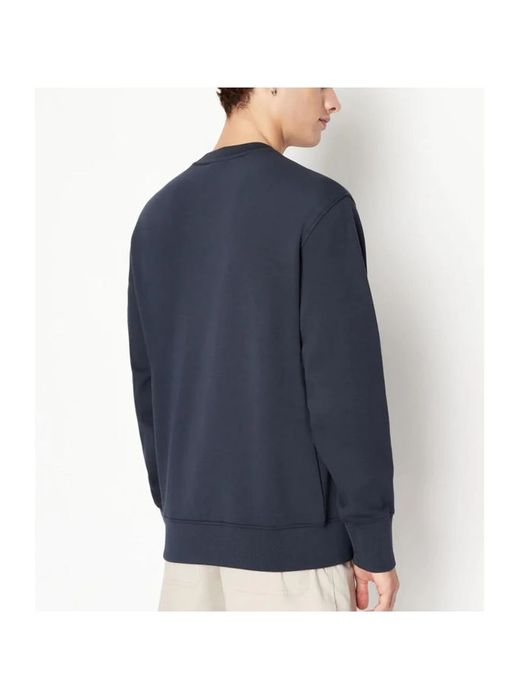 Bluza bez kaptura z logo Armani Exchange XS