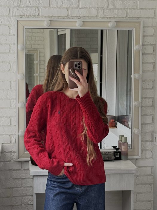 Червоний светер Polo Ralph Lauren