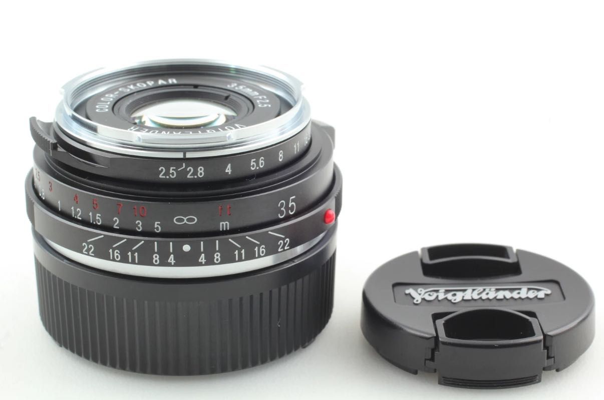 Voigtlander COLOR-SKOPAR 35mm F/2.5 P II Lens VM Leica M Mount