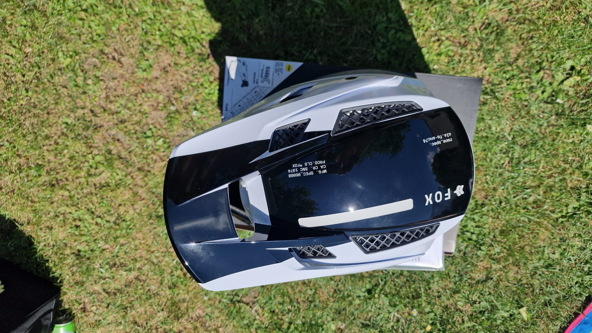 Kask rowerowy FOX Rpc Intrude White rozmiar S