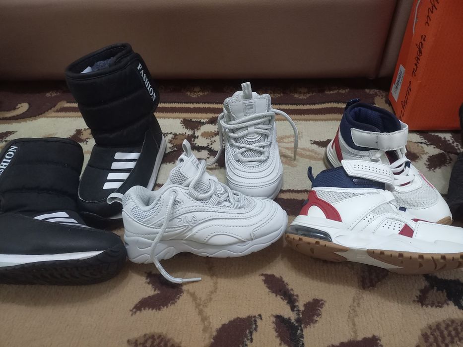 Кросівки кеди хайтопи nike zara fila