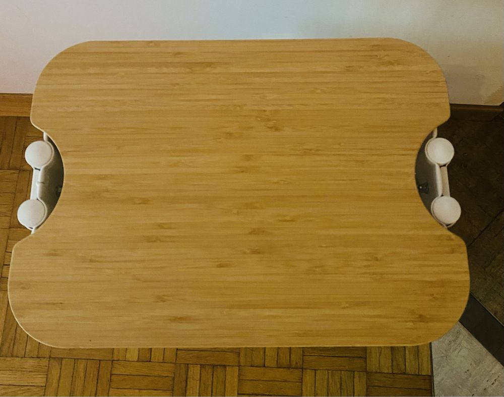 Ikea Wózek na kółkach z przykrywką do kuchni biały Raskog 28x31x61 cm
