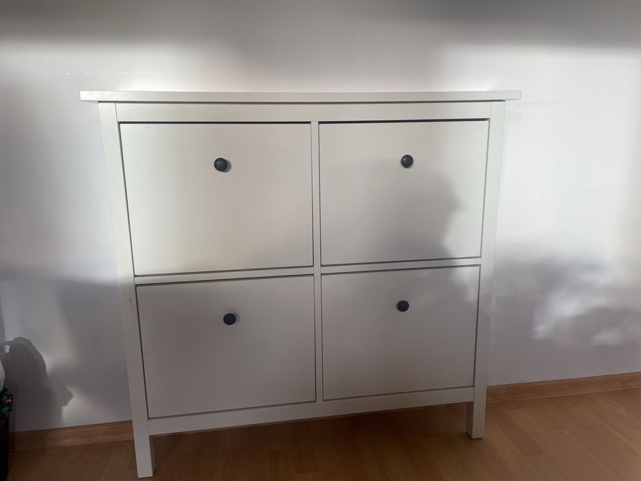 Szafka na buty Hemnes biała