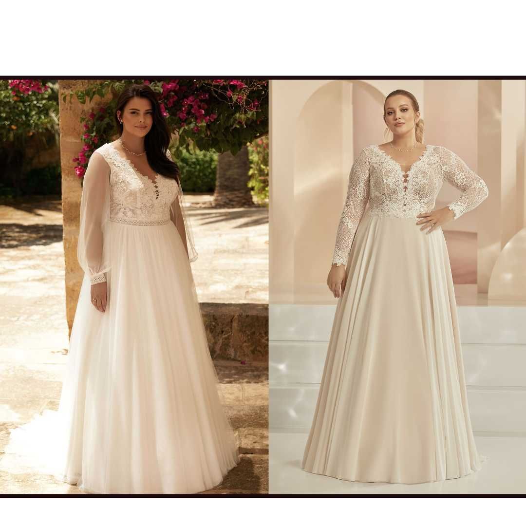 Vestidos de noiva tamanhos grandes, na ROSSY NOIVAS desde 300€