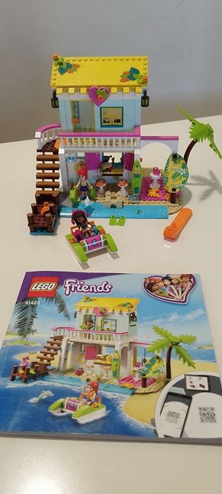 LEGO Friends 41428 Domek na plaży - kompletny z instrukcją