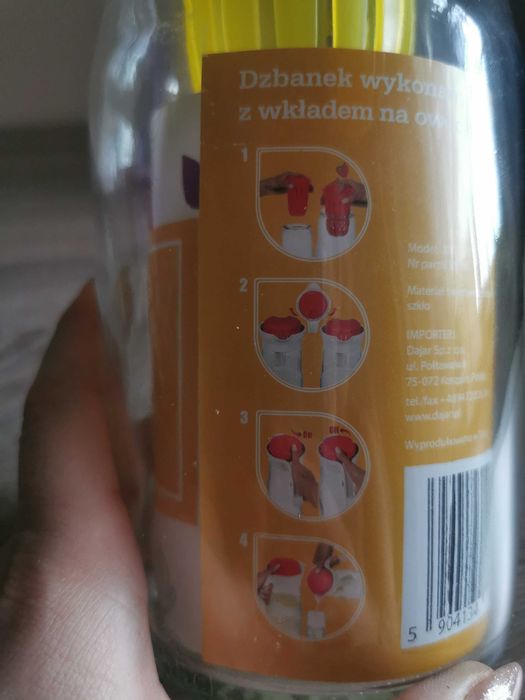 Dzbanek z wkładem 1,3l.