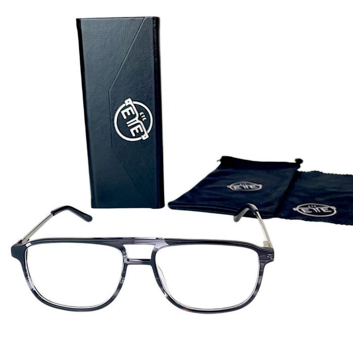 Okulary oprawki zerówki do wymiany na korygujące Acetat+zestaw z etui