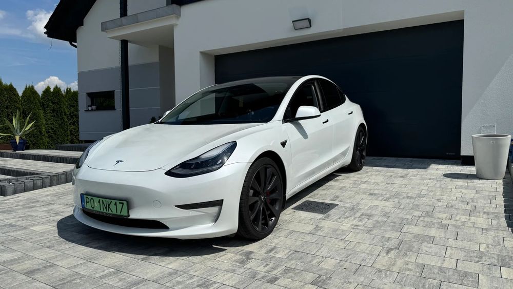 Tesla Model 3 Tesla Model 3 Performance AWD 530 Koni Bezwypadkowa Faktura Vat 23%