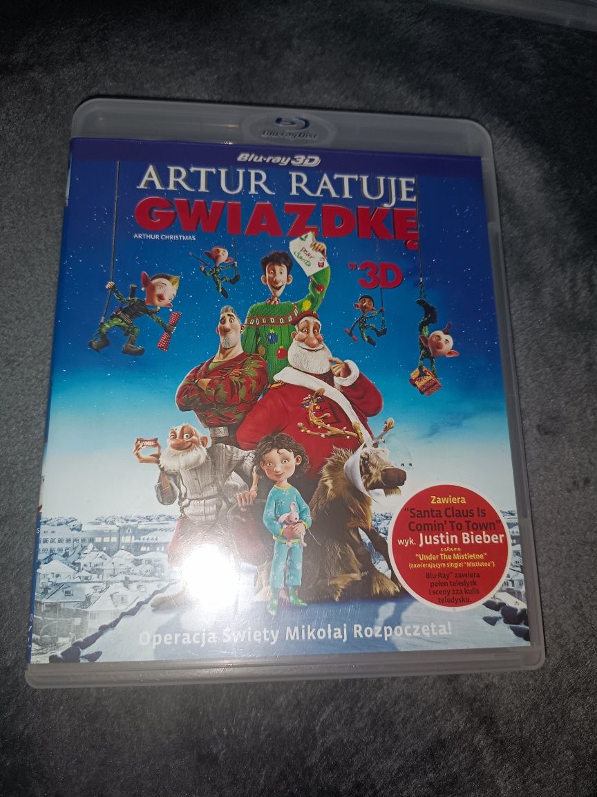 Blu-ray 3D Artur ratuje gwiazdkę