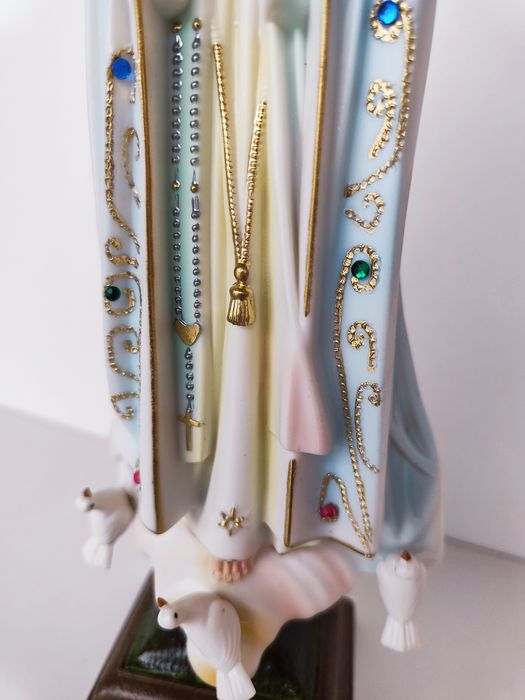 Estatueta Nossa Senhora Fátima 28cm
