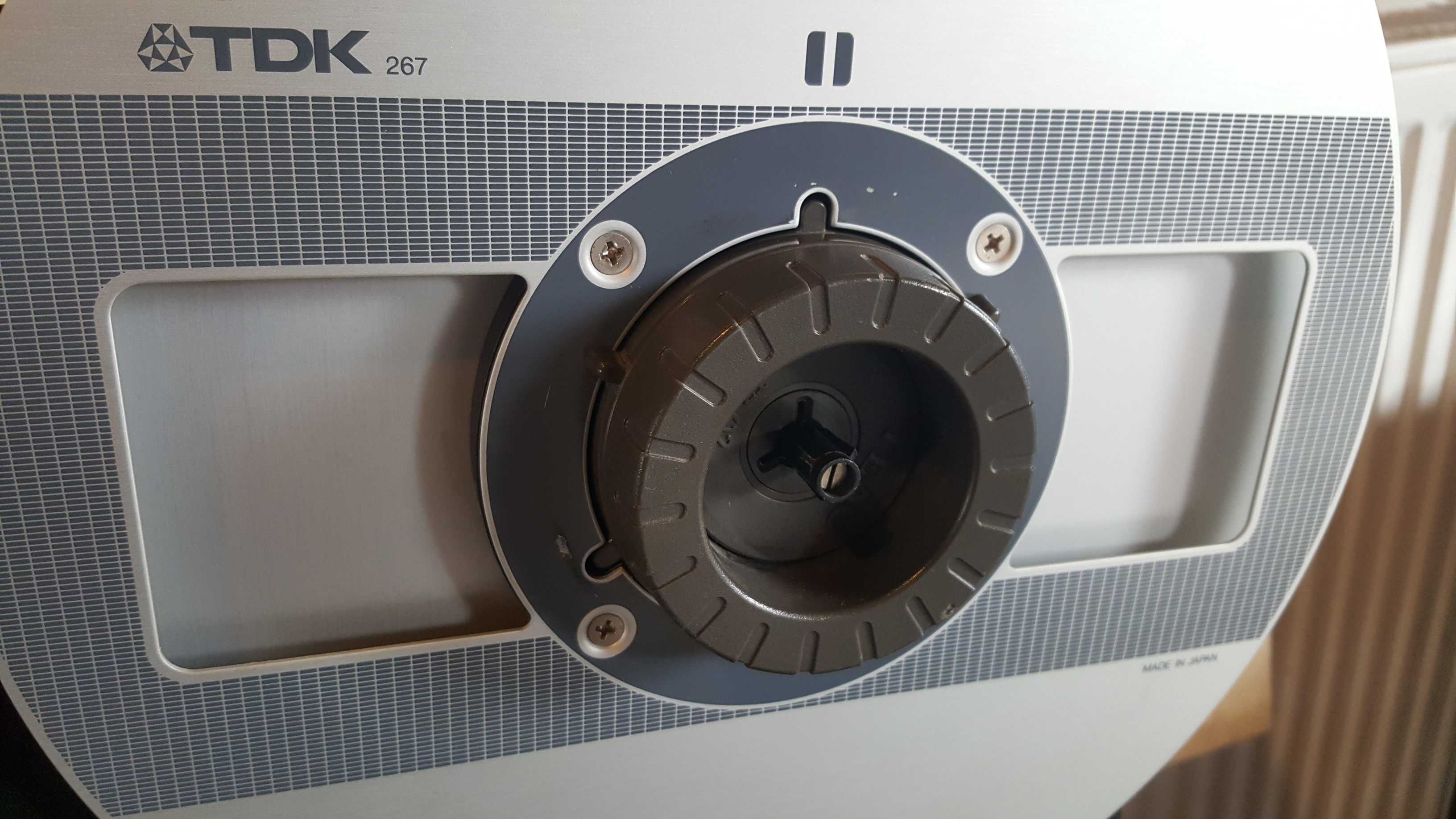 Szpula magnetofonowa z taśmą plus szpula 26.5 KOMPLET TDK Maxell Basf