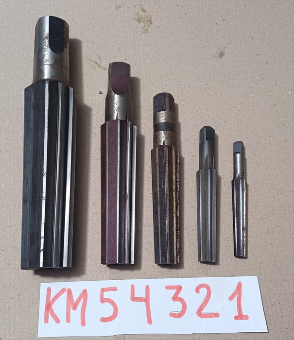 Набор невживаних радянських розверток інструмент слюсарний токарний