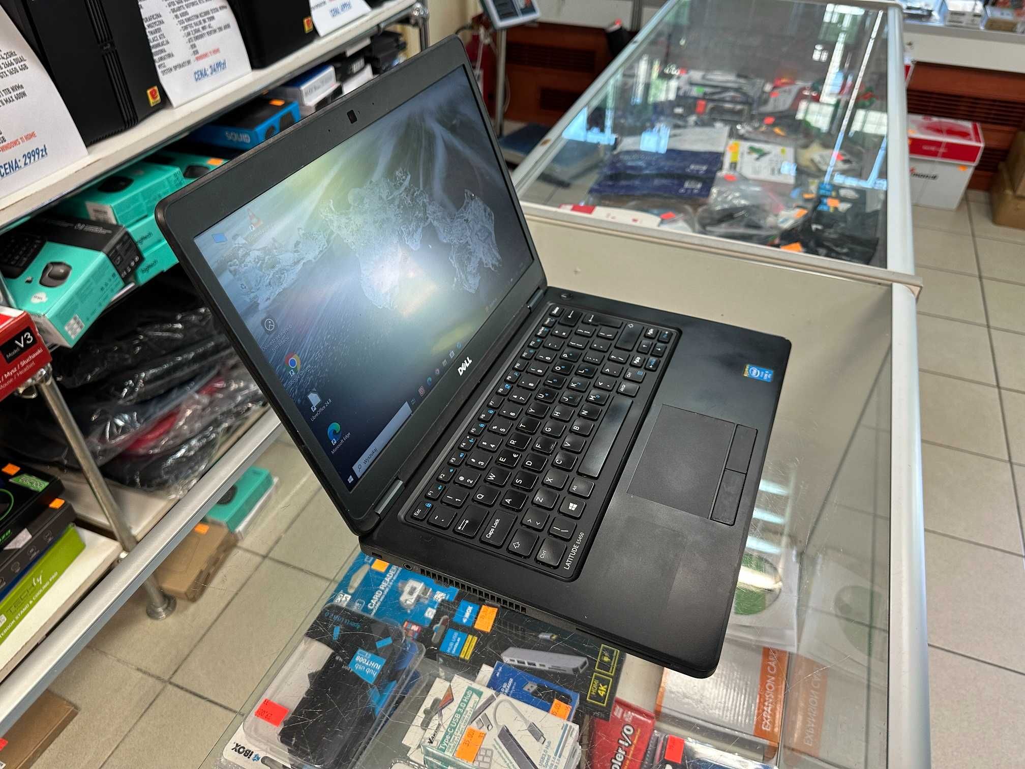 Laptop DELL Latitude E5450 14" i5-5300U 16GB 512GB Win 10Pro