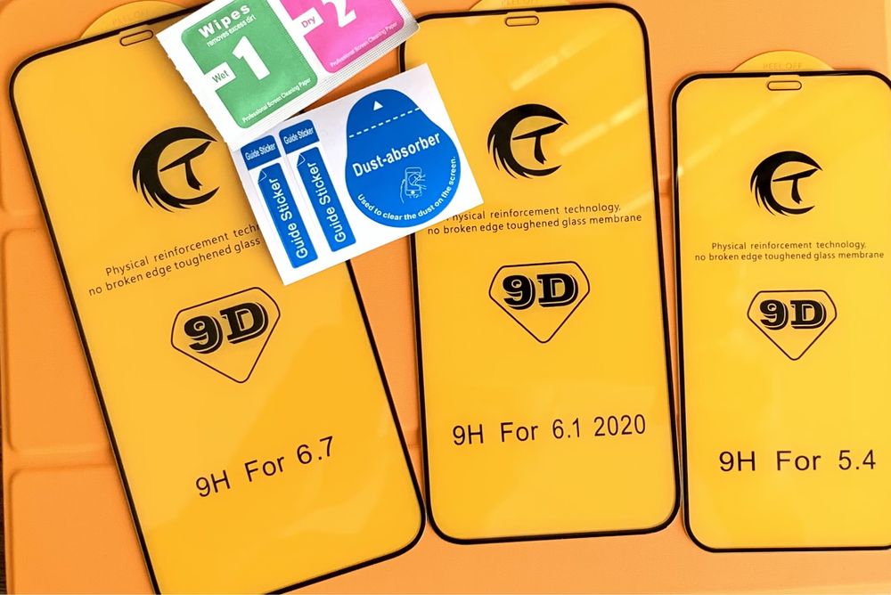 Защитное стекло iPhone 12   Pro   Max 9D (T) на Айфон