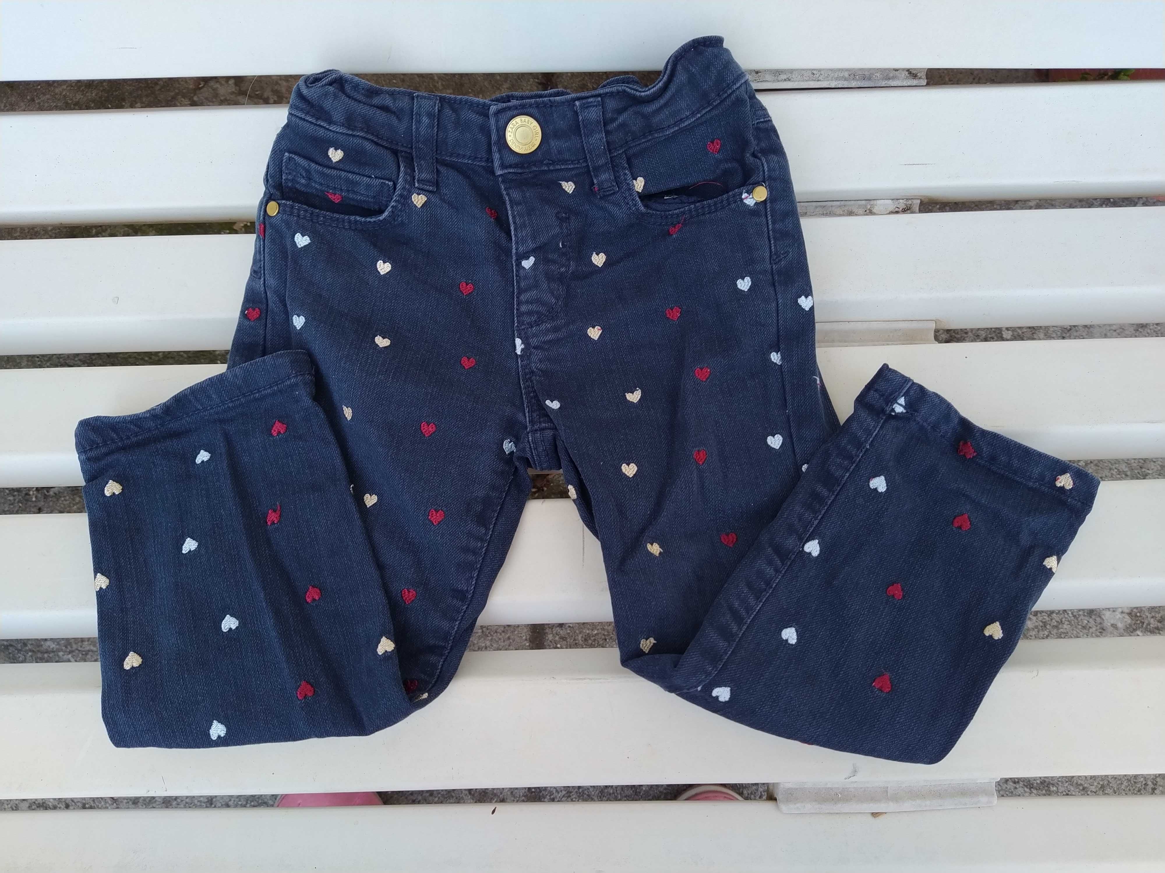 Calças de ganga de menina - ZARA - 18 - 24 meses - 86 cm