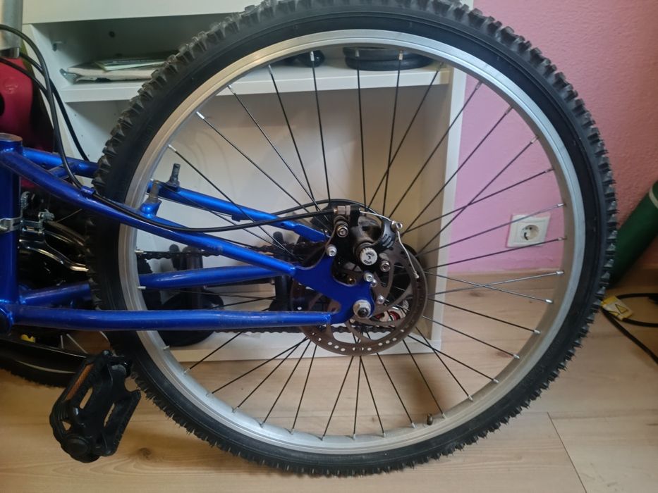 Bicicleta com amortecedor