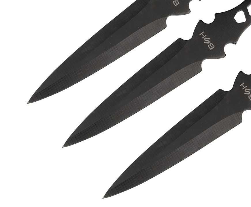 Nóż Rzutka Shuriken Noże Do Rzucania 3szt. N411