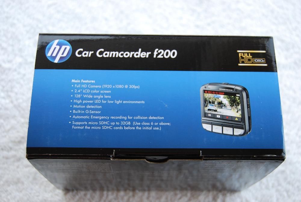 Camara HP Car Cancorder F200