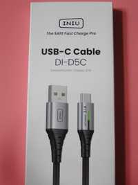 Kabel USB-C DI-D5C 3.1A Classic szybkie ładowanie