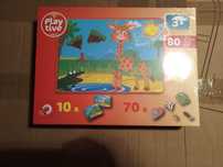 Nowe puzzle magnetyczne Zwierzęta układanka Playtive