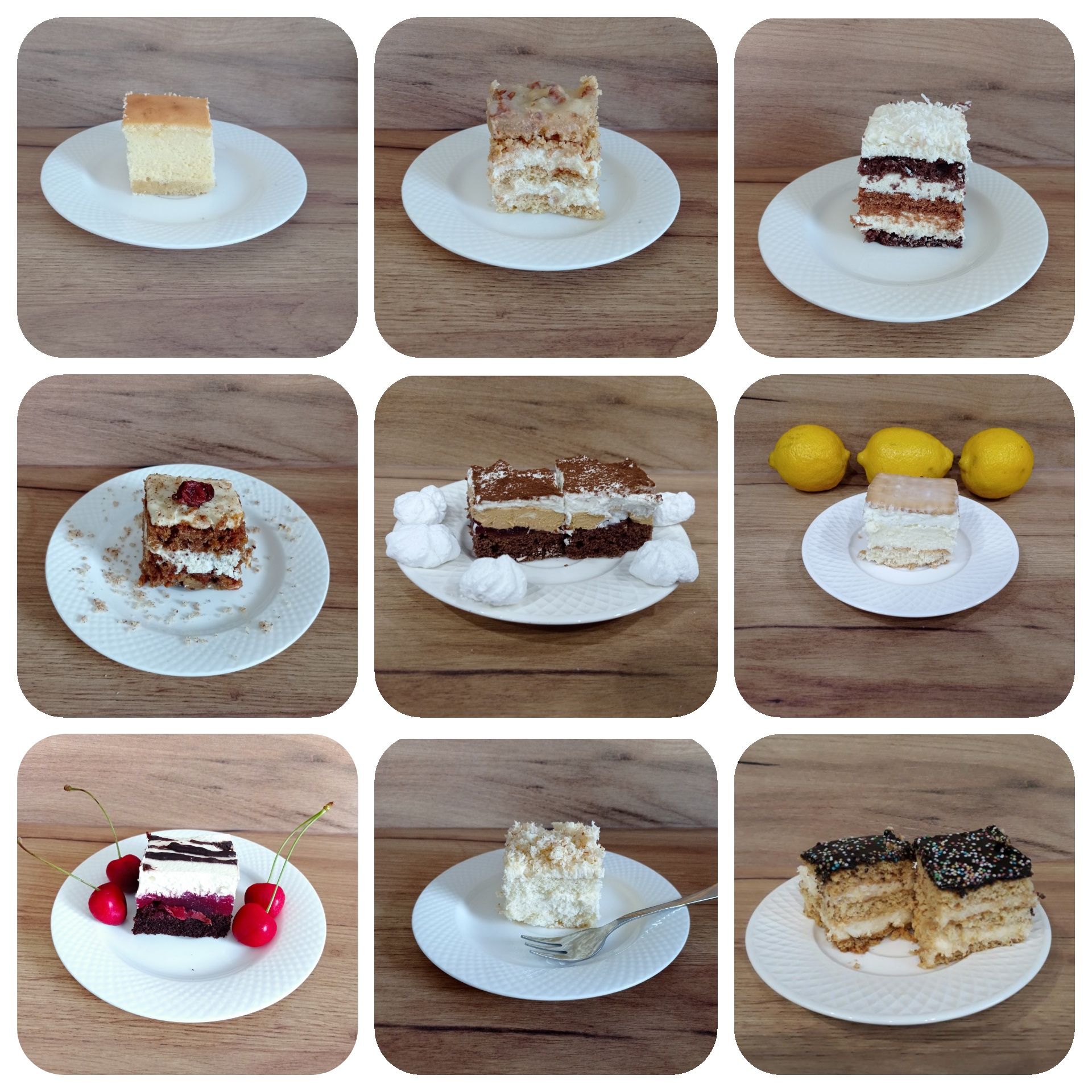 Domowe słodkości: ciasta, torty, bezy, mini deserki, rurki. Zapraszam