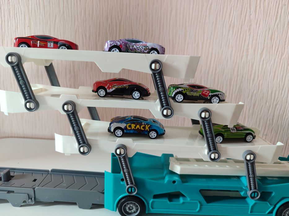 Вантажний трак/набір з 6 автомобілів/розвиваючий набір/трак з машинкам