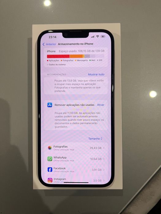 iPhone 14 Plus como novo