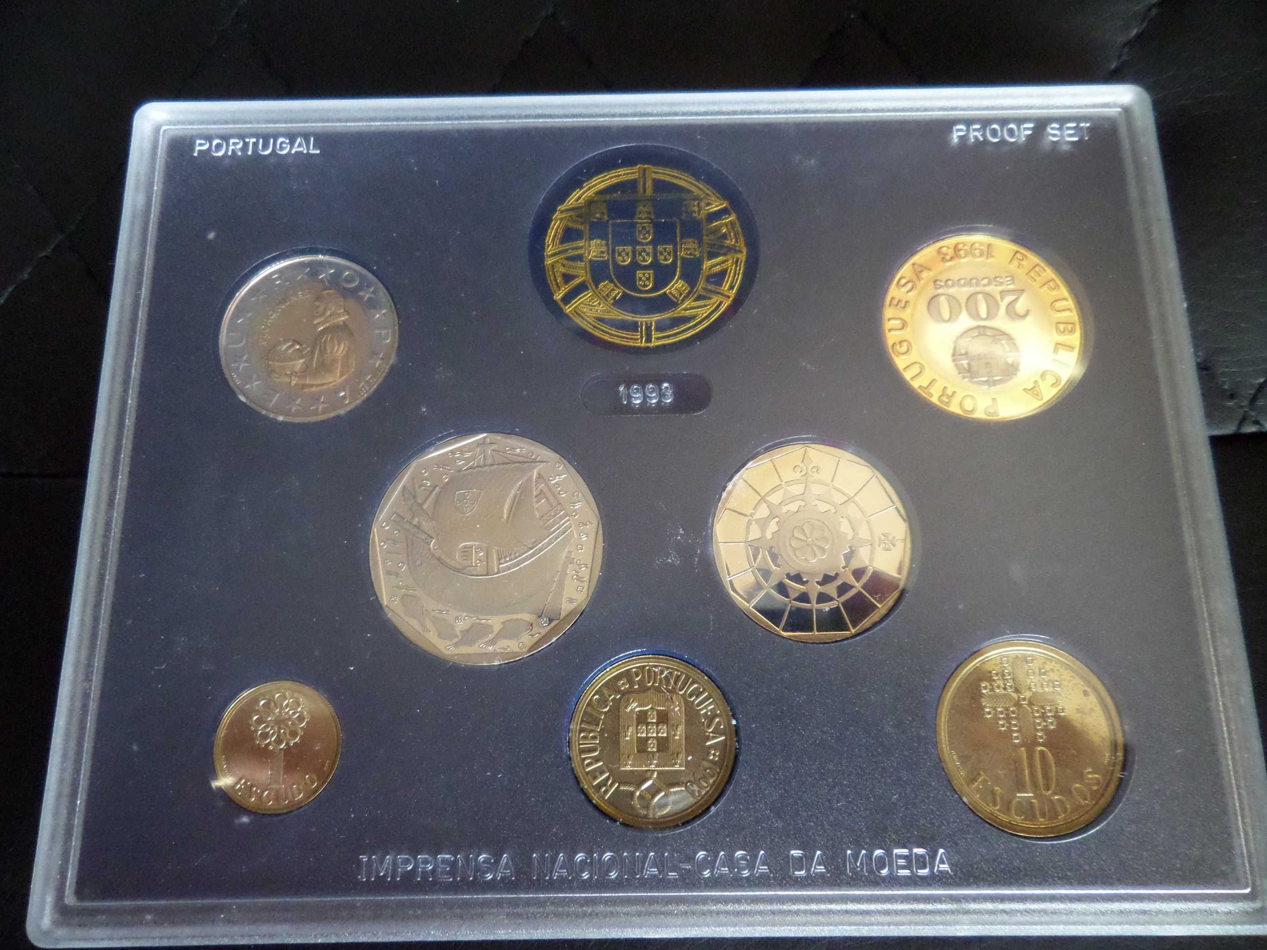 Moedas Correntes  Escudo, Proof  1993