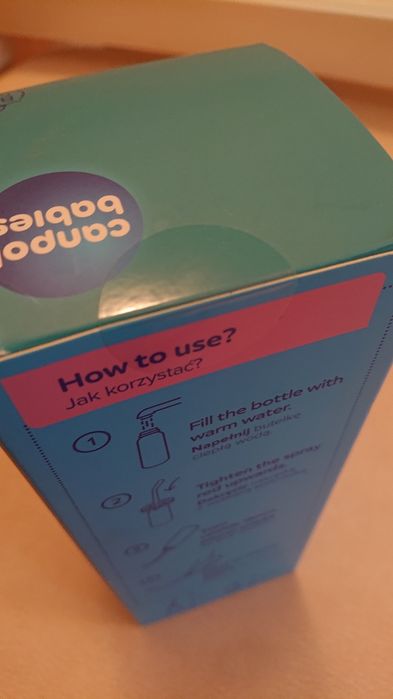 Canpol butelka poporodowa PERI do podmywania okolic intymnych 500ml