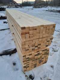 Łaty dachowe świerkowe suche 40x60 drewno legary kantówka