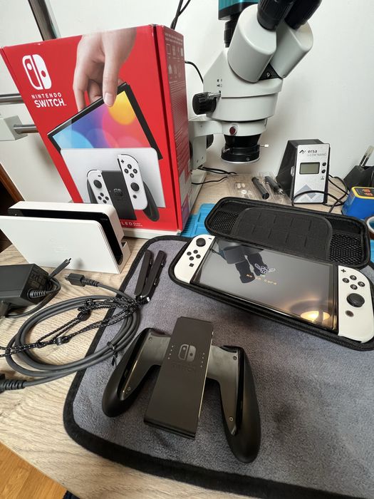 Nintendo switch oled desbloqueada modhcip