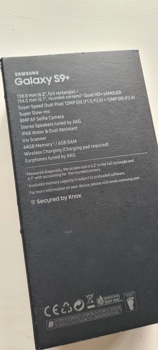 Sprzedam Samsung Galaxy S9+ G965F Dual SIM Midnight Black