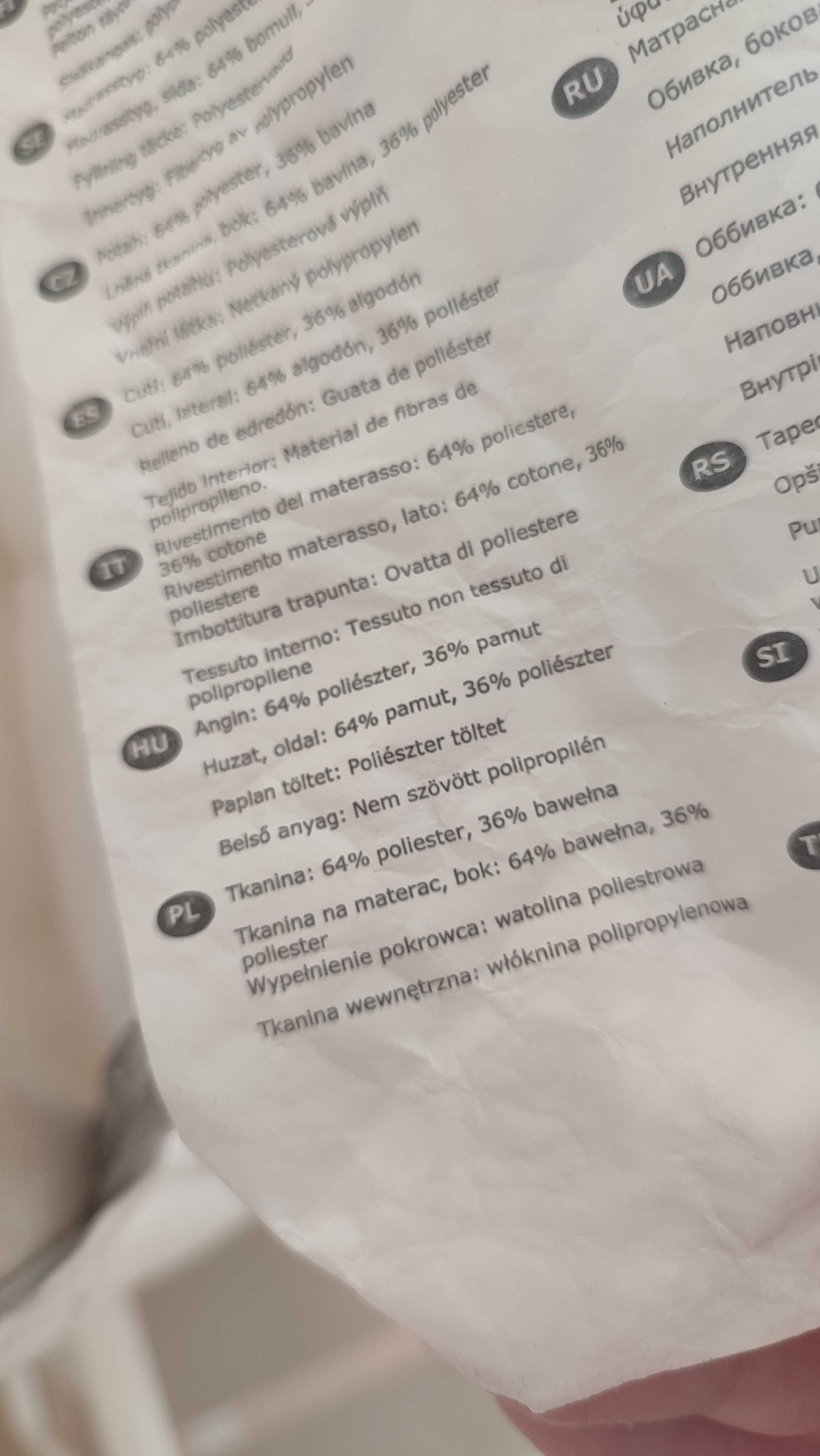 Łóżeczko niemowlęce  Ikea Sundvik +materac sprężynowy Jättetrött